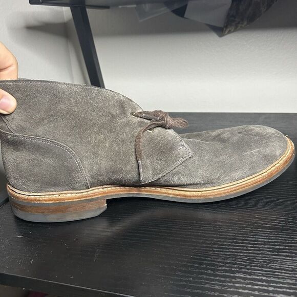 Allen Edmonds Chandler Gray Suede Chukka Boots Mens Size 13 D - Picture 3 of 12